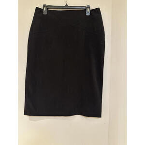 7th Avenue New York & Company Black Women's Suiting Skirt Size 12
